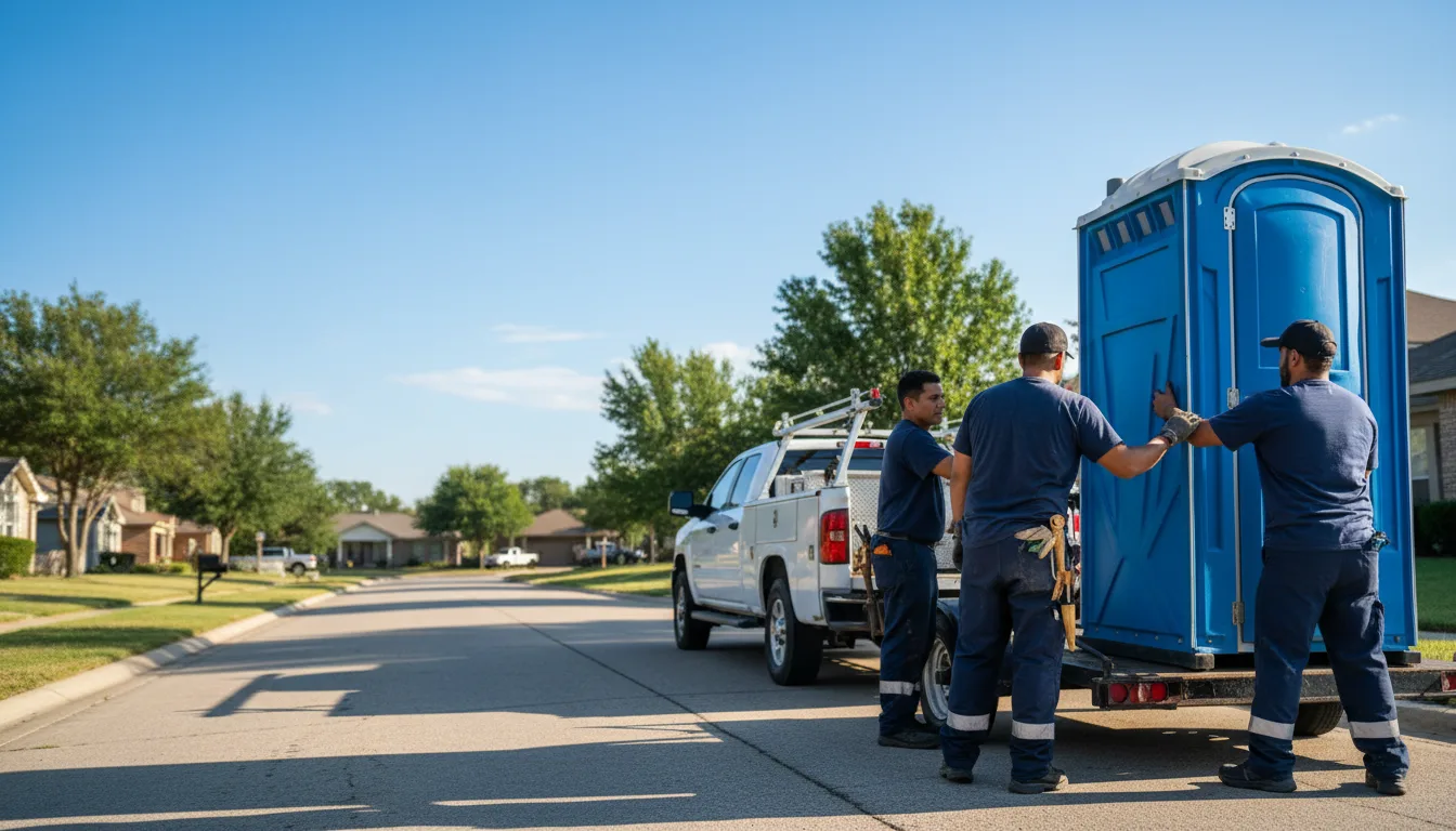 Portable Toilet Rental in Converse, LA near me